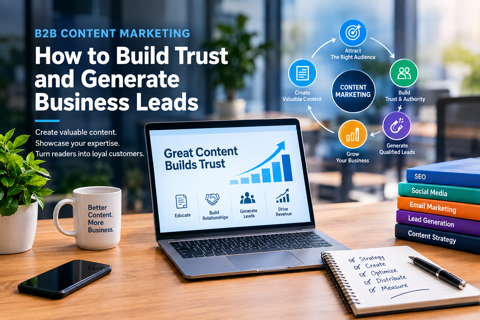 B2B Content Marketing: How to Build Trust and Generate Business Leads