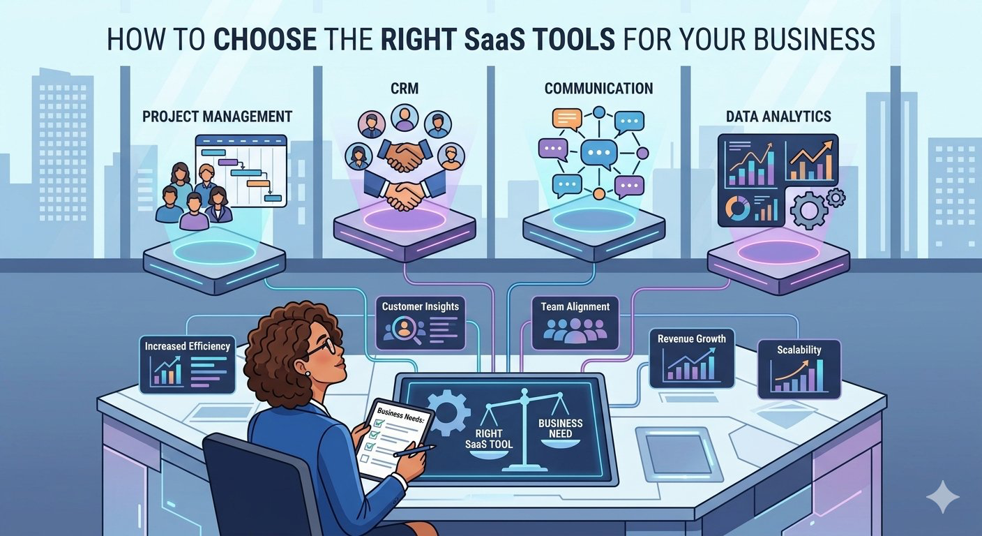 How to Choose the Right SaaS Tools for Your Business