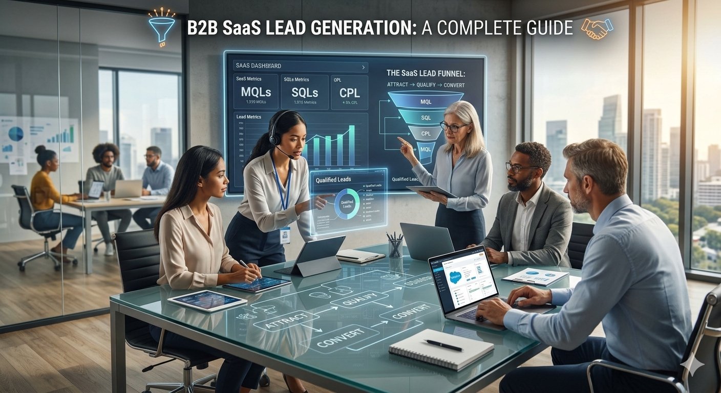 B2B SaaS Lead Generation: A Complete Guide to Attracting Qualified Leads
