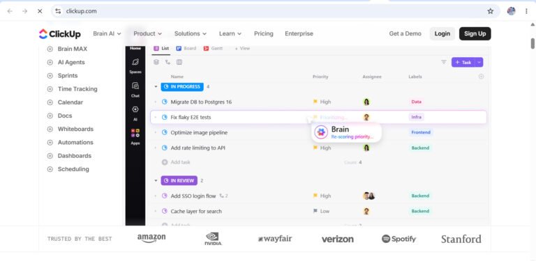 ClickUp Project Management Software: Features & Benefits in 2026